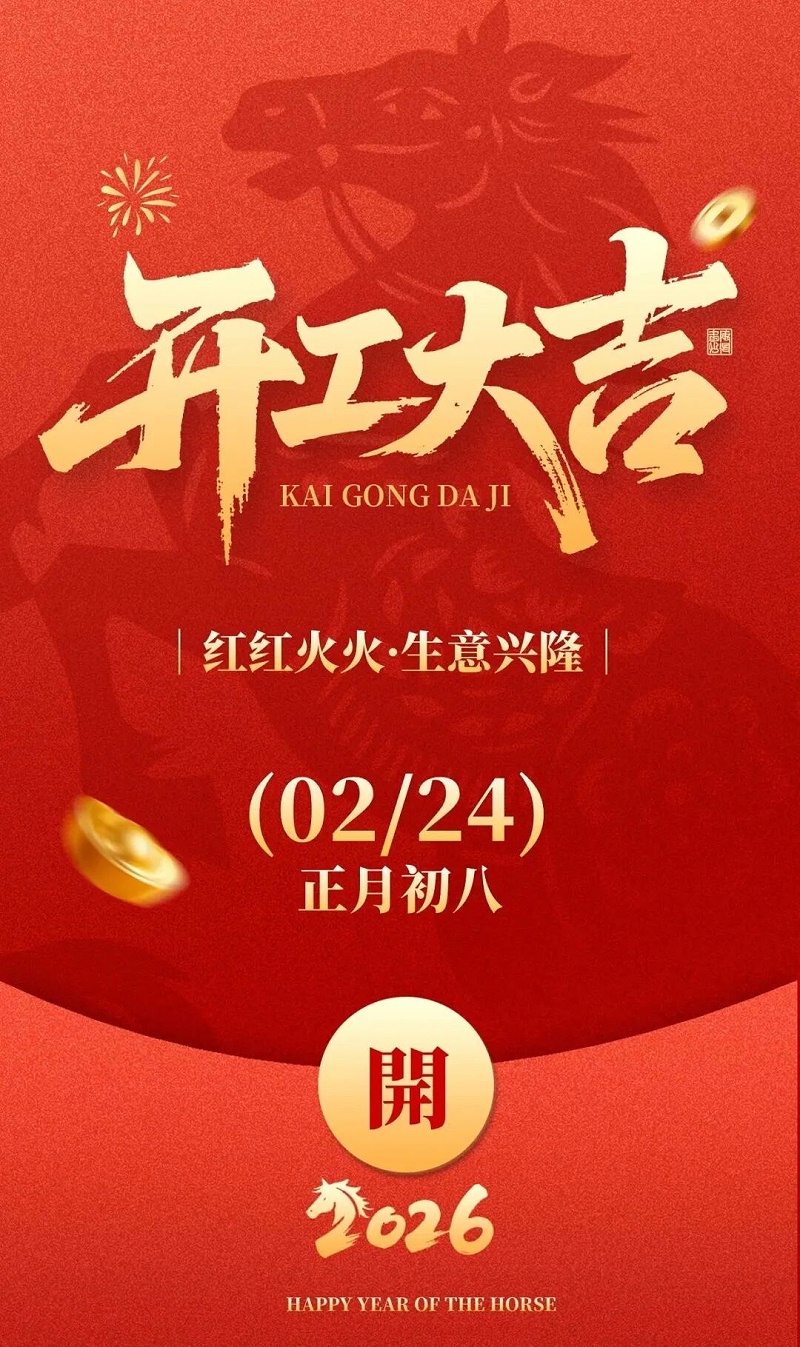 【开工大吉】策马启新程，北京时代新维与您共谱新篇章！1